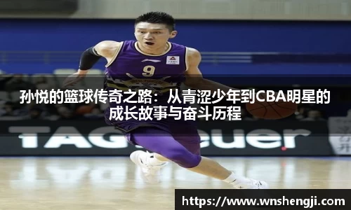悟空体育孙悦的篮球传奇之路：从青涩少年到CBA明星的成长故事与奋斗历程